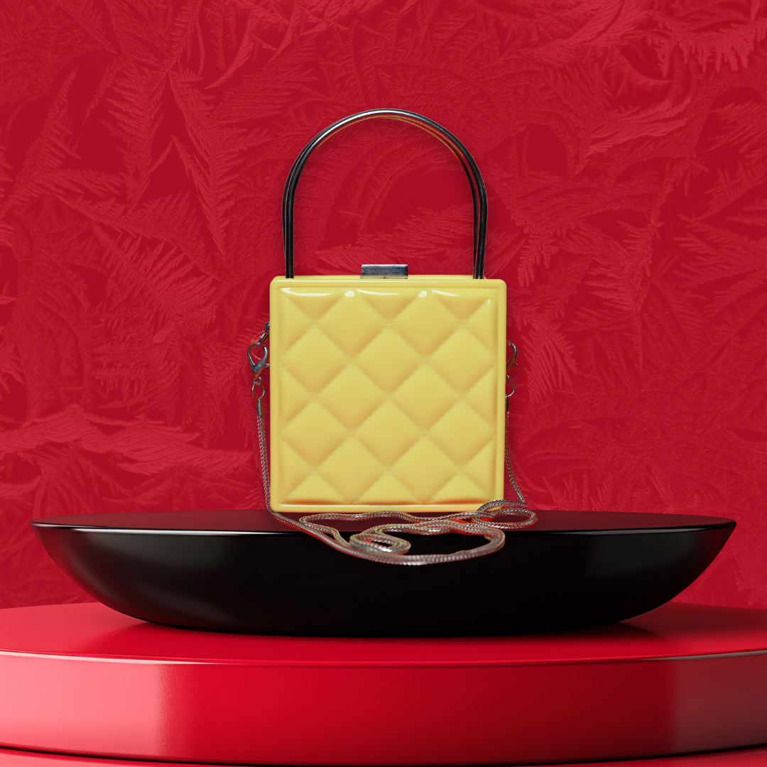 Benita Sol Box Bag — Canary Quilt