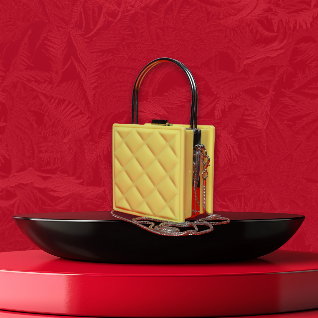 Benita Sol Box Bag — Canary Quilt