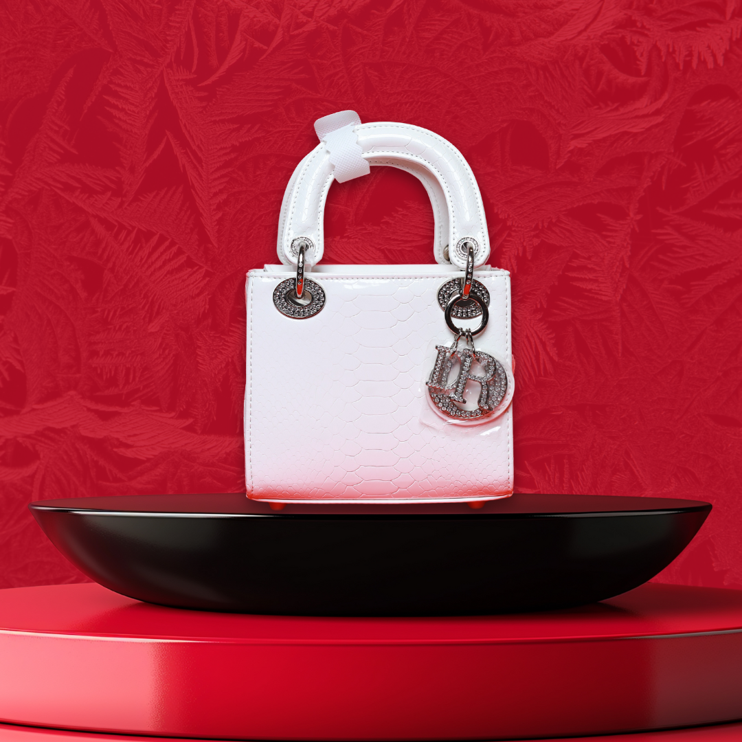 Benita Lustré Mini — Pearl Croc