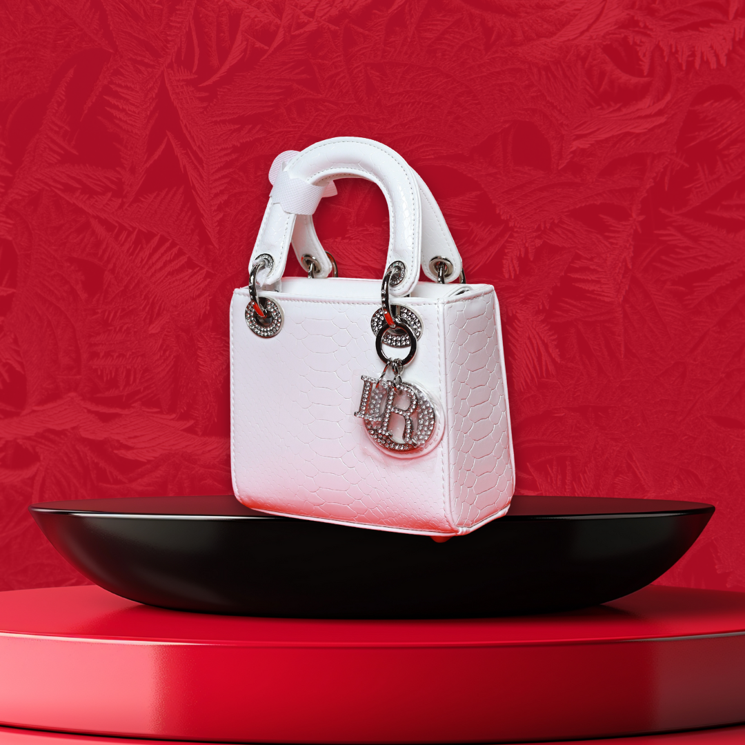 Benita Lustré Mini — Pearl Croc