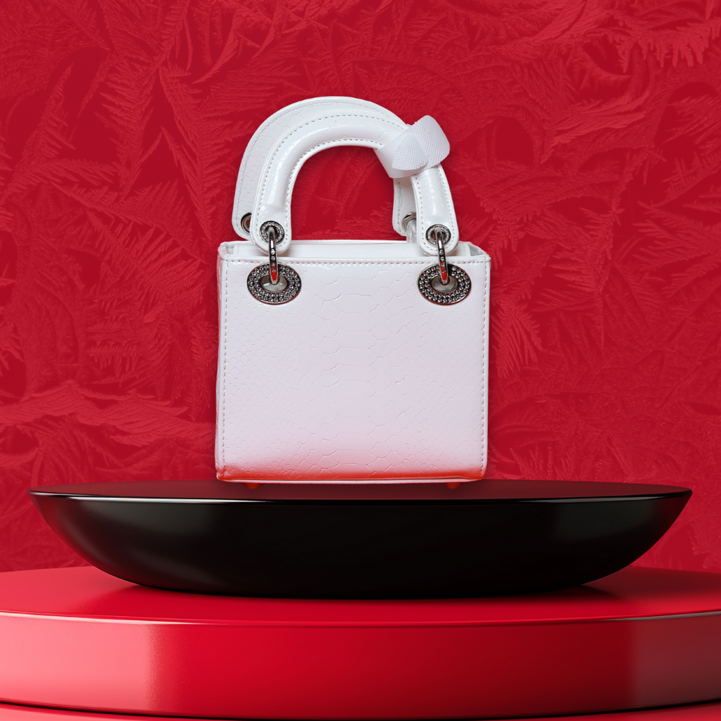 Benita Lustré Mini — Pearl Croc