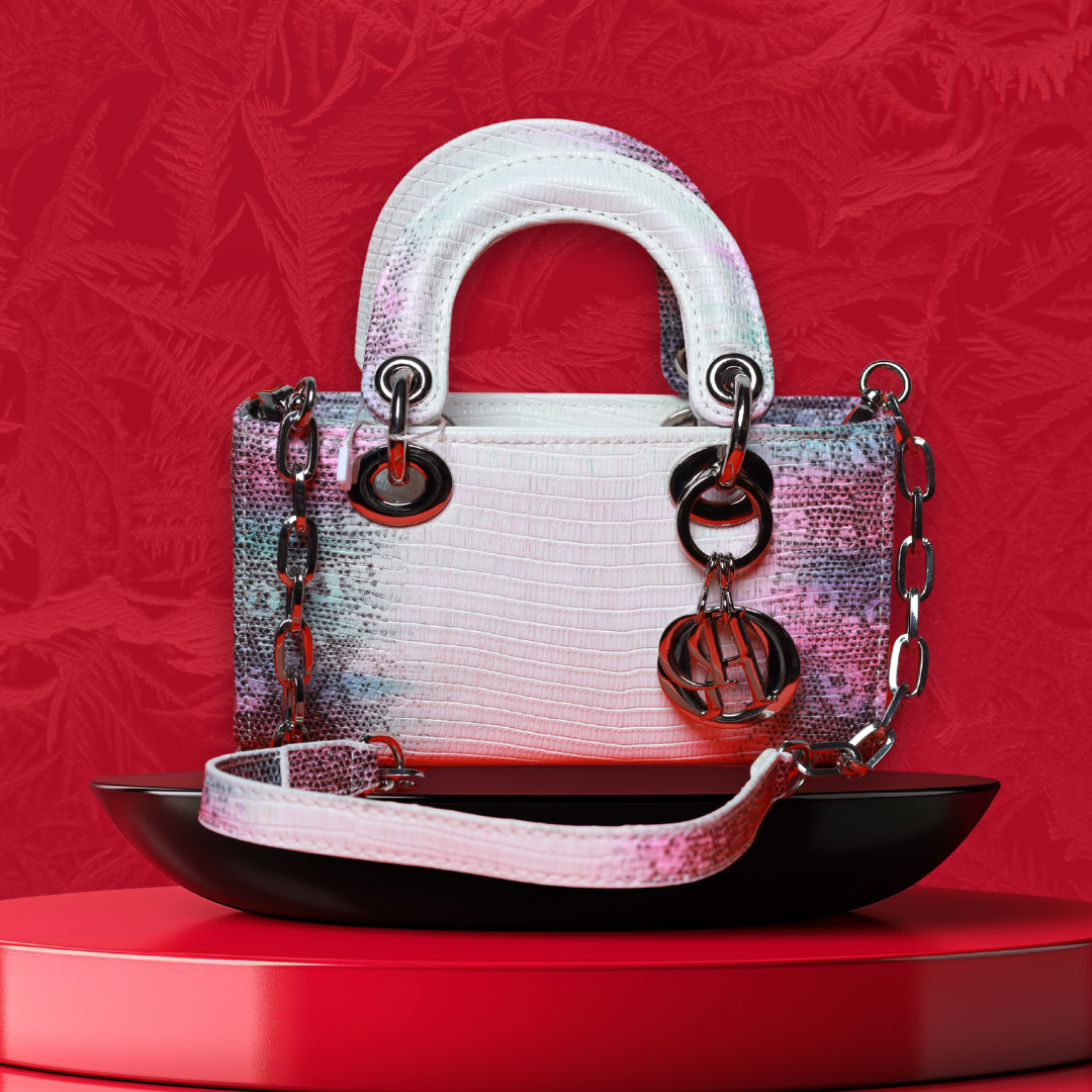 Benita Serpentina Mini — Blush Python