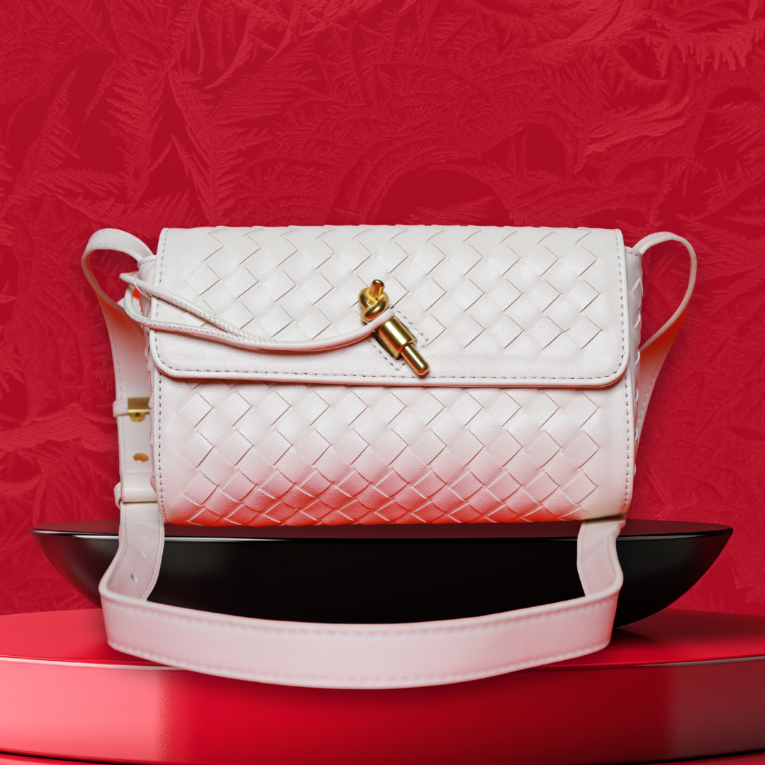 Benita Vivia Crossbody — Ivory Weave