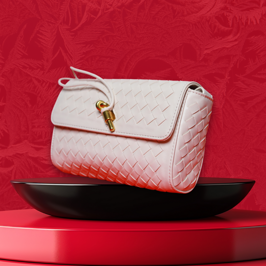 Benita Vivia Crossbody — Ivory Weave