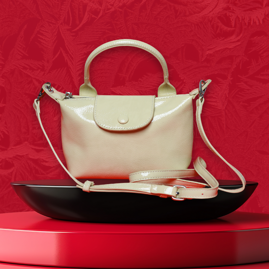 Benita Amora Mini Tote — Buttercream Gloss