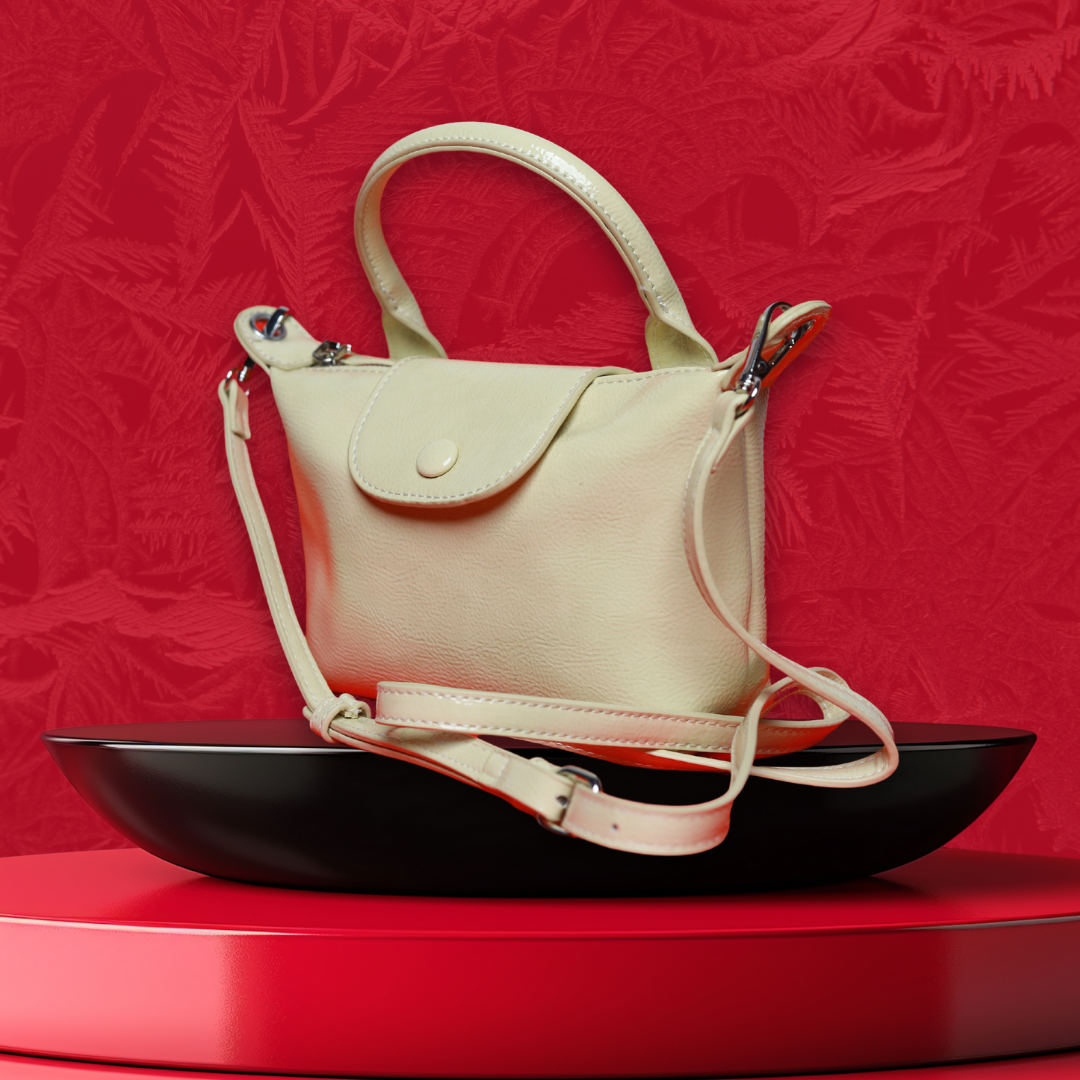 Benita Amora Mini Tote — Buttercream Gloss